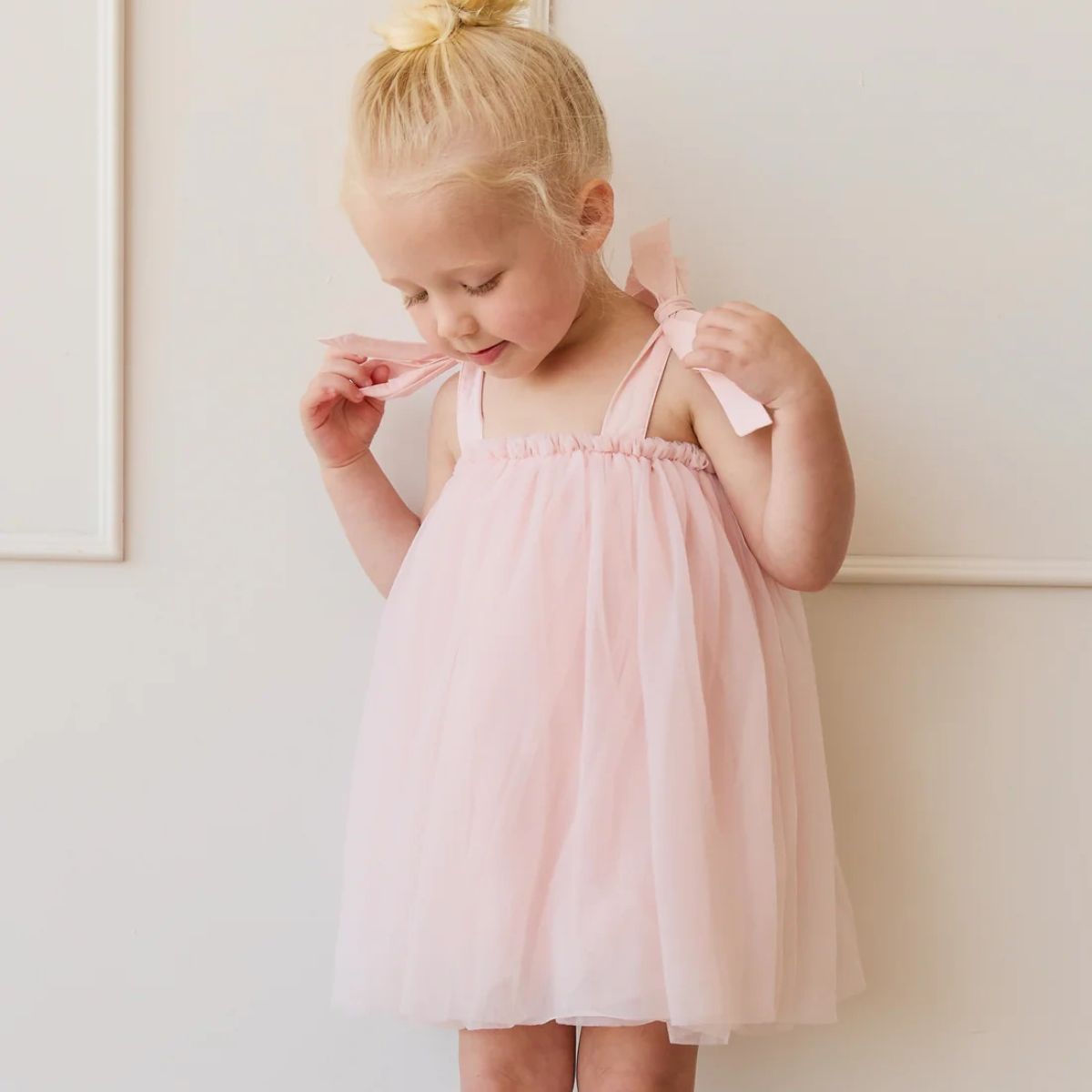 Jamie Kay Mael Dress - Soft Misty Rose | Mothercare SG